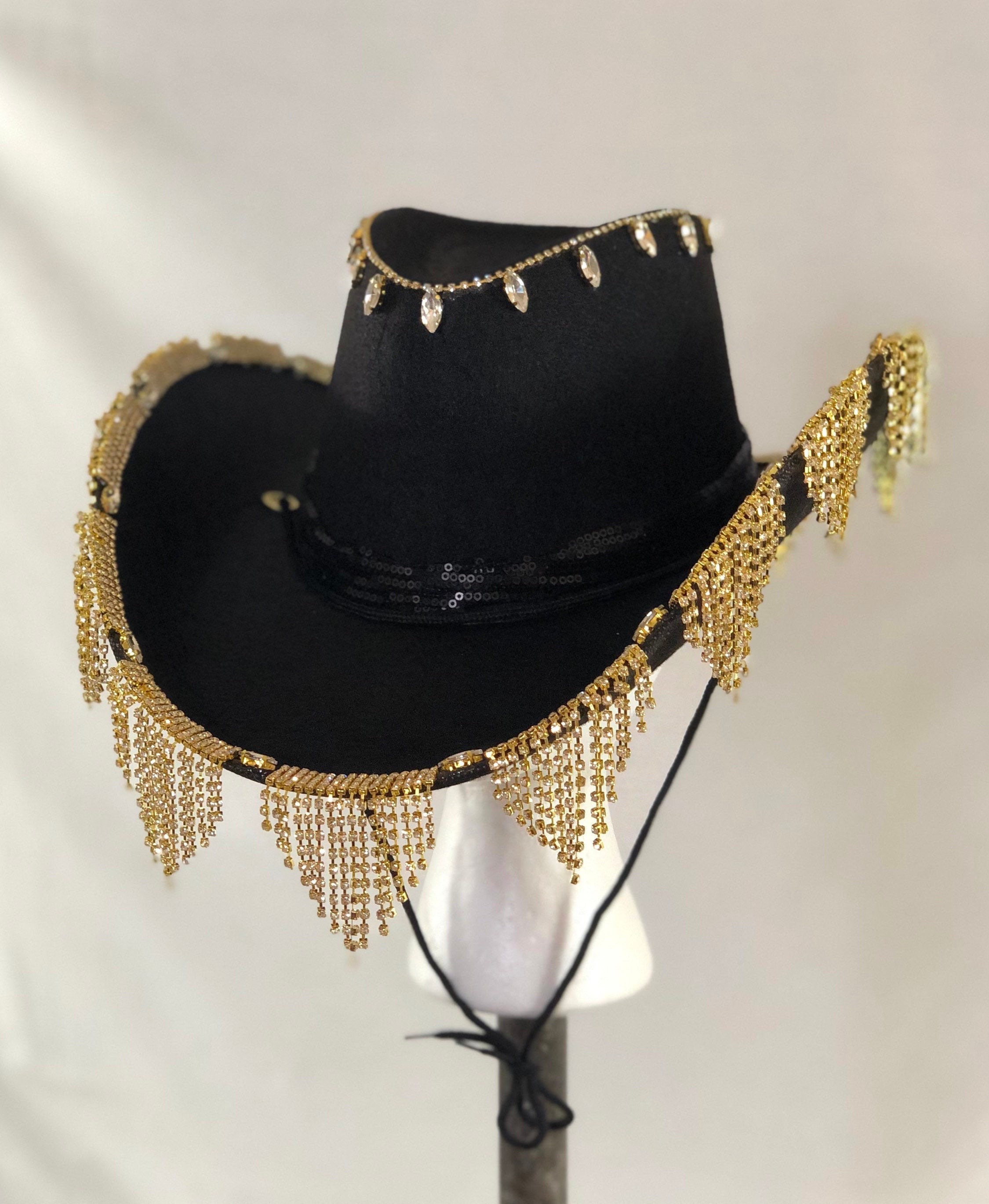 jeweled cowboy hat