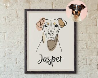 etsy personalized dog