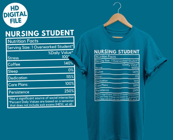 Download Funny Nursing Student Nutrition Nurse Svg Files For Cut Etsy
