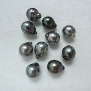 14-15mm South Sea Tahitian Baroque Pearl Tahitian Genuine Pearl Undrilled, some blemishing - 1 Piece