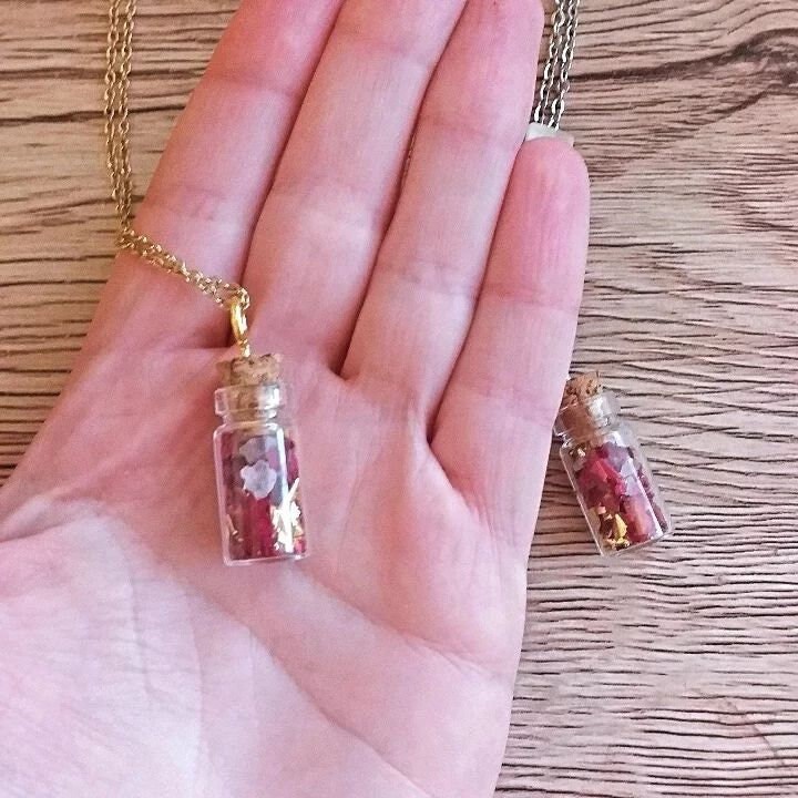 Collier Fiole d'amour