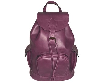 purple purse backpack