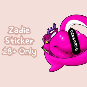 NSFW Zadie Sticker