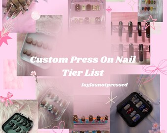 Naciśnij na listę poziomów paznokci