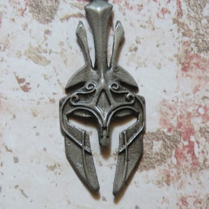 Warrior Armor Mask Keychain