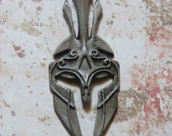 Warrior Armor Mask Keychain