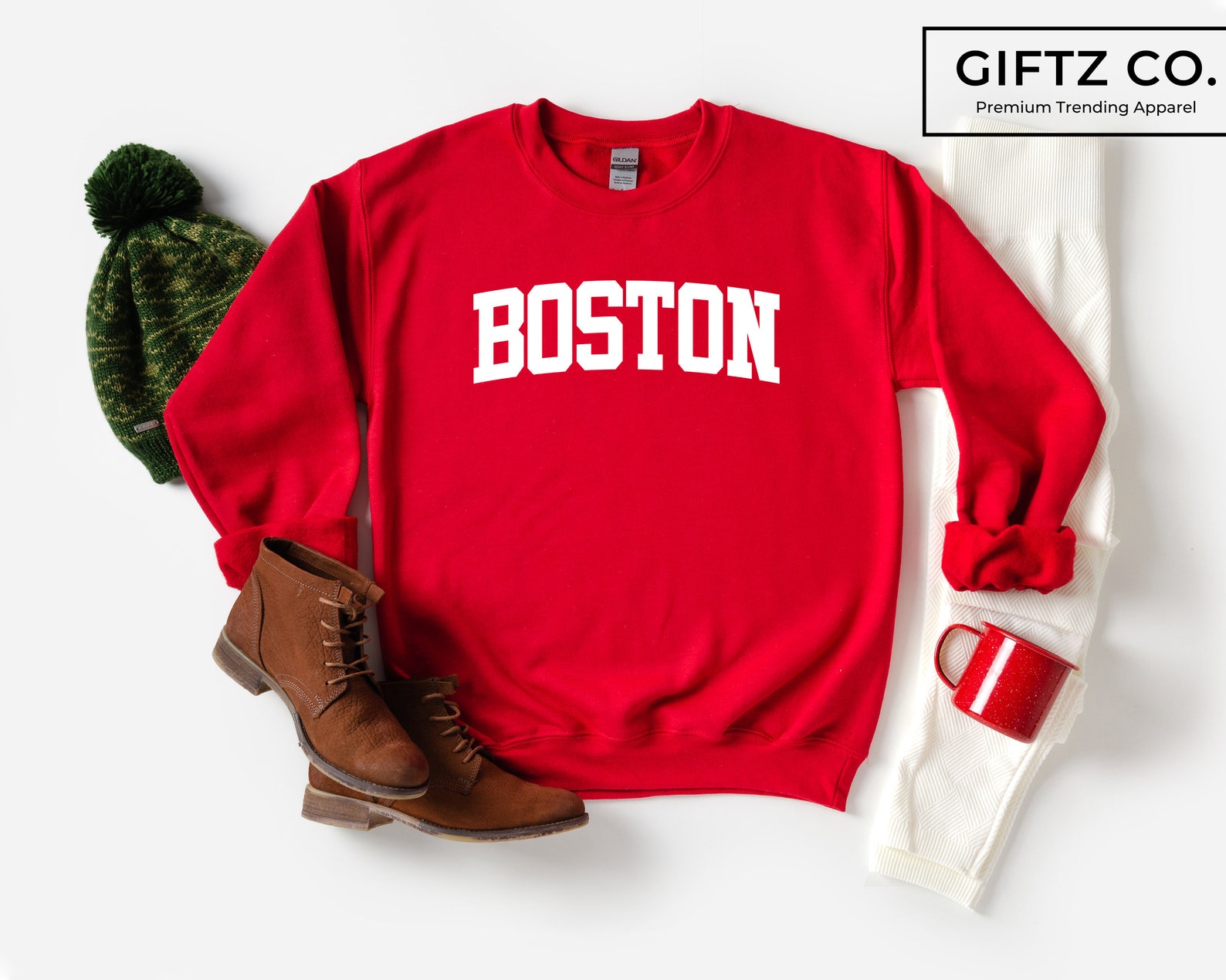 Boston Sweatshirt Boston Hoodie Boston Apparel Boston Etsy