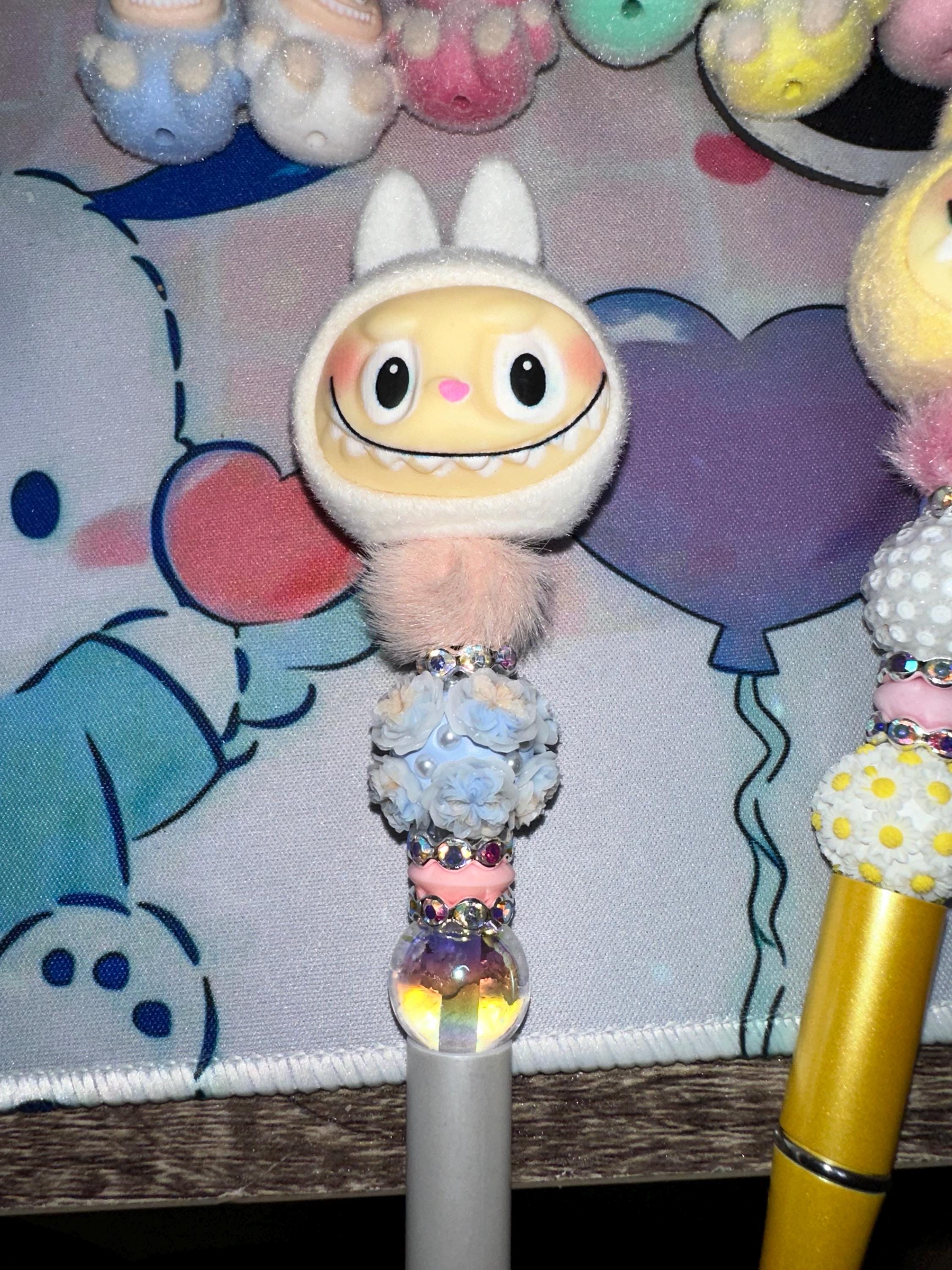 Labubu Various Colors Beaded Focal Pen Ready to Ship Focal Pens - Etsy