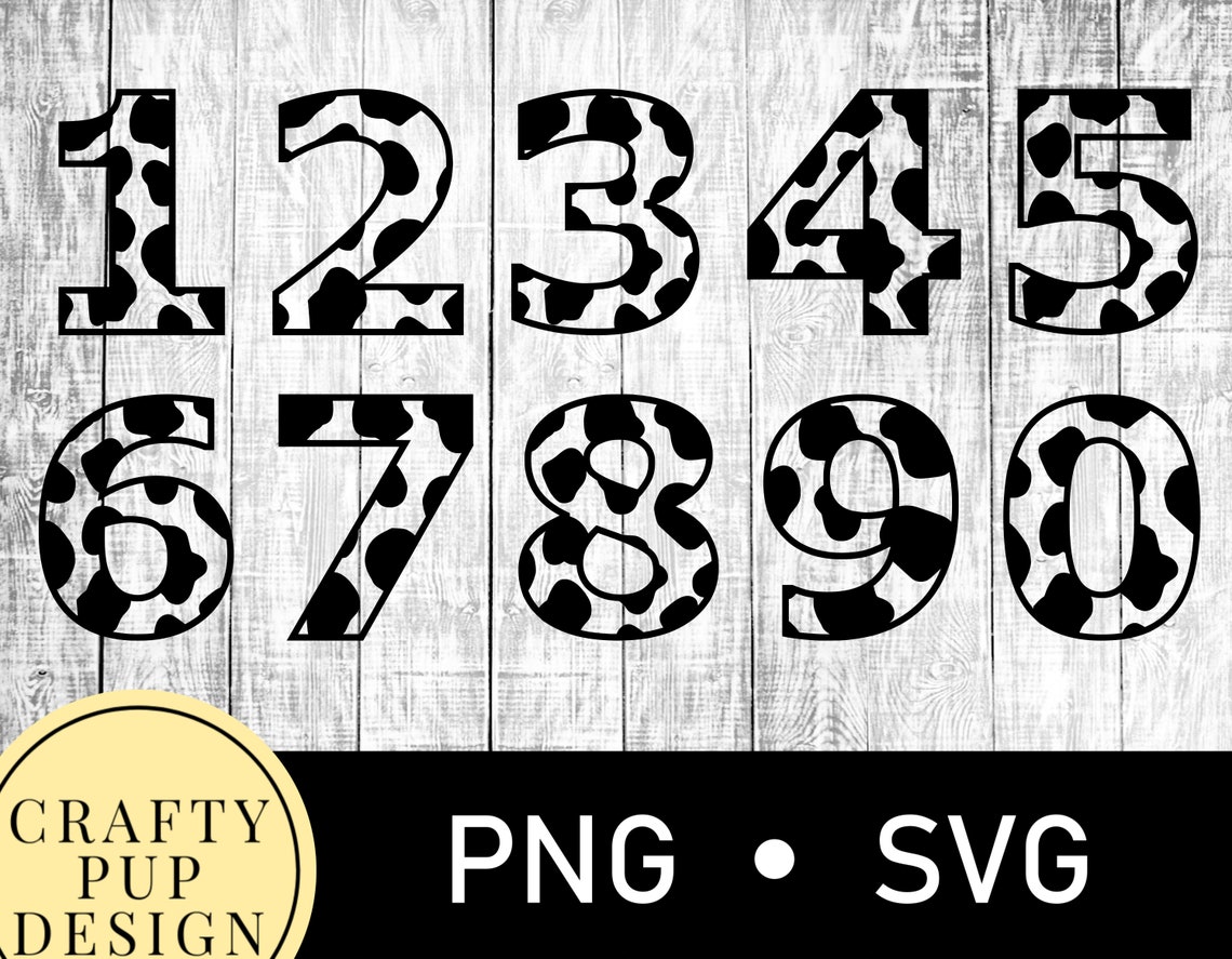 Cow Print Numbers 0 9 Svgs Animal Cow Numbers Svg Birthday Etsy Cow print numbers 0 9 svgs animal cow numbers svg birthday etsy