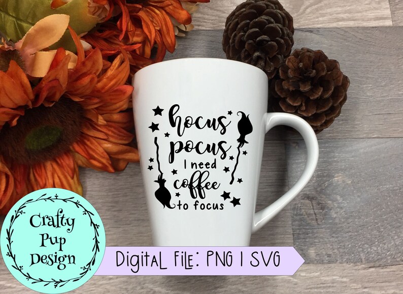 Download Hocus Pocus I Need Coffee to Focus SVG Hocus Pocus Svg | Etsy