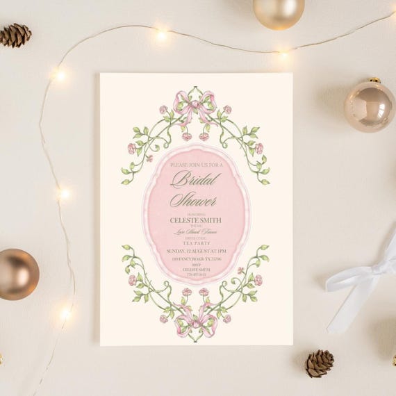 Love Shack Fiance Digital Download Invitation