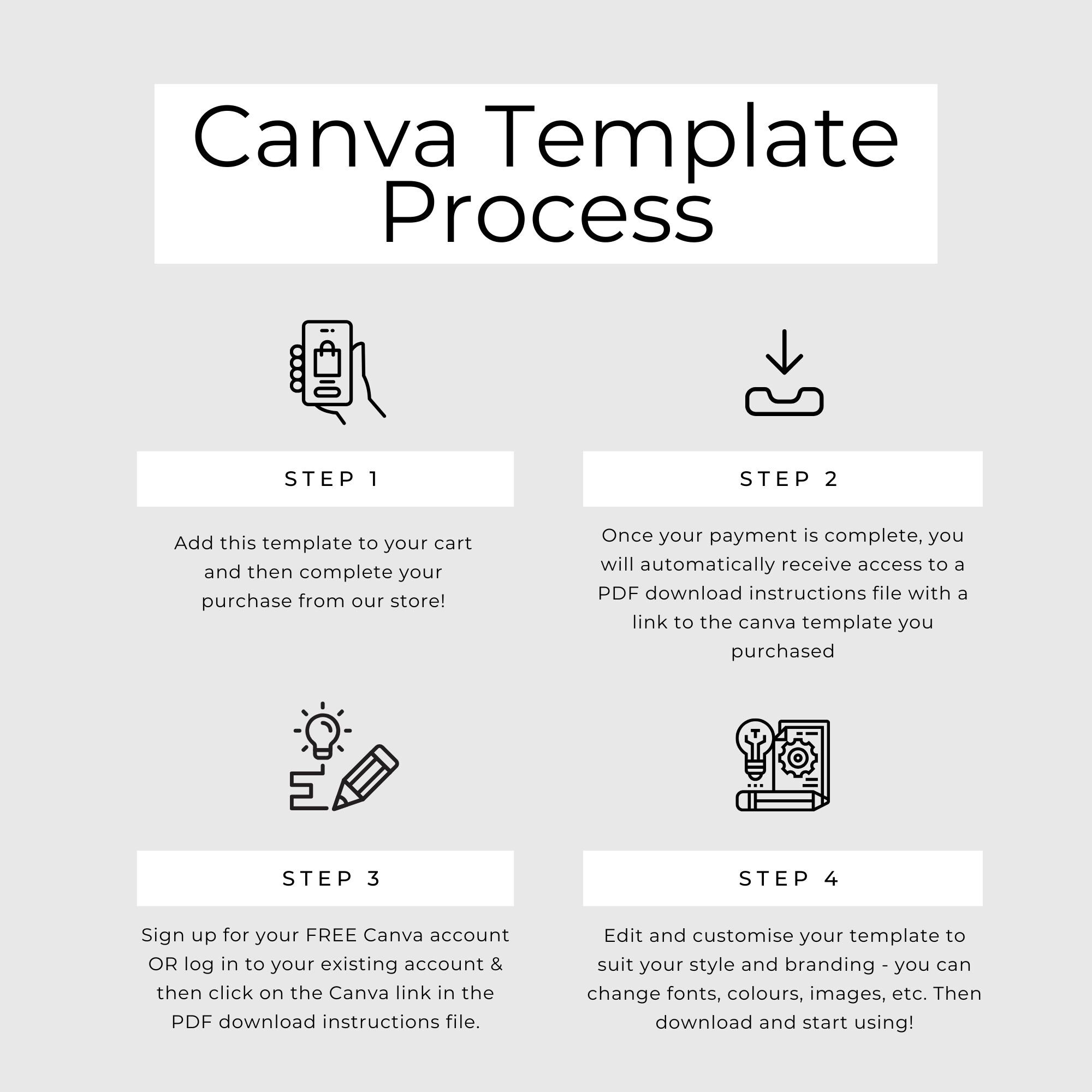 Year in Review Canva Template, Business Recap Highlights, End of Year