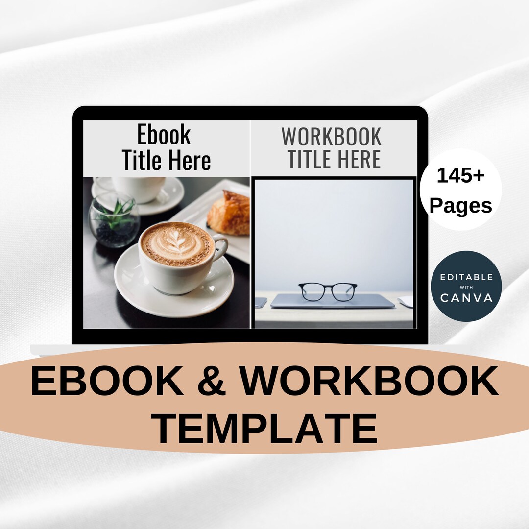 145+ Ebook and Workbook Canva Template Bundle, Canva Template Design ...