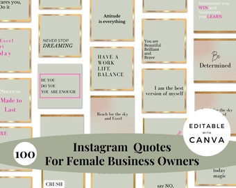 Manifestation Instagram Quotes Templates, Law of Attraction Instagram Post, Canva Engagement Instagram Quotes, Motivational Quote, Gradient