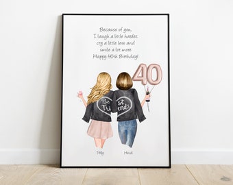 40th birthday ideas female friend