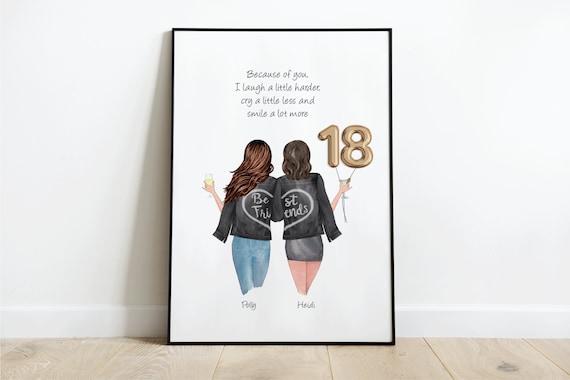 Best friend 18th birthday cheap ideas