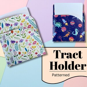 Patterned Tract Holder Ministry Wallet JW