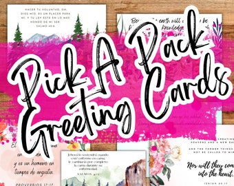 Pick a Pack of 10 Greeting Cards