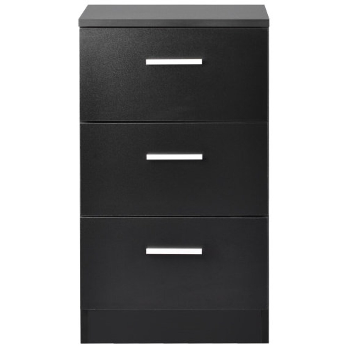 Black Wood File 3 Drawers Office Storage Unit with Etsy