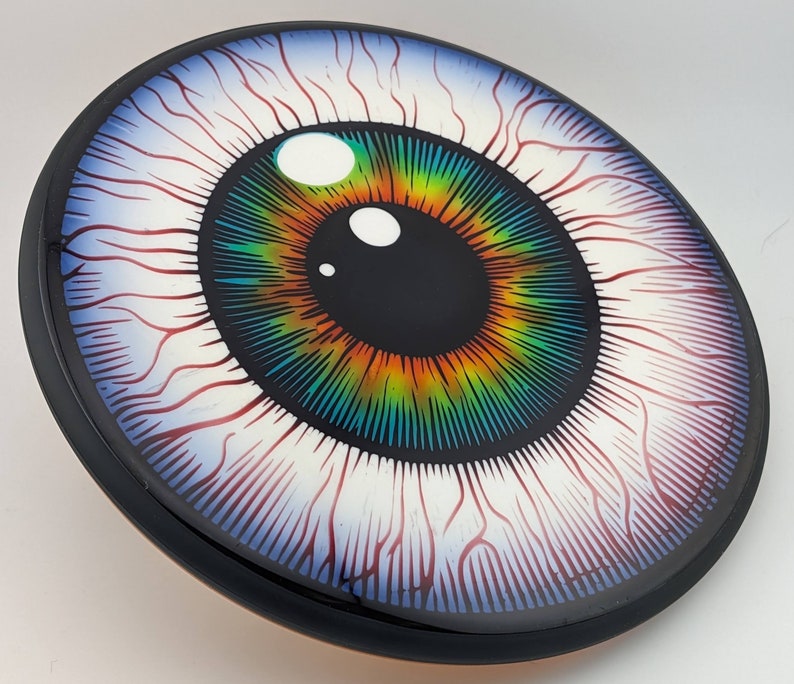 Eye Ball SVG Conçu pour teindre les disques de disc golf image 3