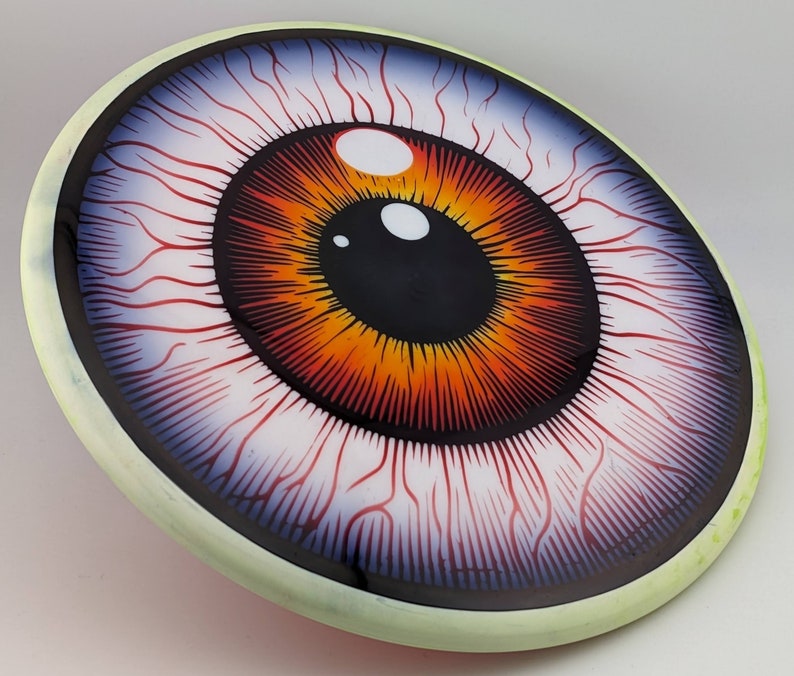 Eye Ball SVG Conçu pour teindre les disques de disc golf image 4