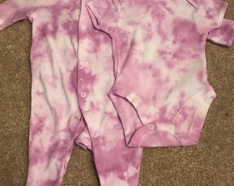 tie dye baby clothes uk