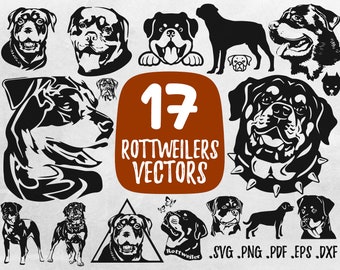 Download Rottweiler Head Etsy