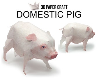 3d Papercraft Etsy