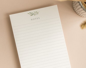 Greenery To Do List Notepad, Shopping List, Notes Notepad, Simple To Do List, Modern Notepad, Minimalist Notepad, Simple Notepad, Cute Notes