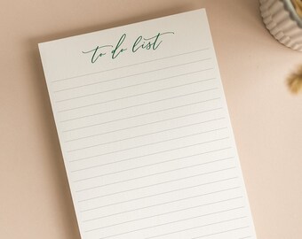 To Do List Notepad, Shopping List, Notes Notepad, Simple To Do List, Modern Notepad, Minimalist Notepad, Simple Notepad, Cute Notepad