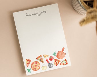 Kitchen Notepad, Kitchen List, Cooking To Do Notepad, Grocery List, Fun Personalized Notepad, Pizza Lover Gift, Pizza lovers, Pizza to do