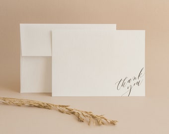 Thank You Card, Thank You Notecards, Notecards, Thanks Notecards, Thank you Stationery, thank you card, Simple thank you card