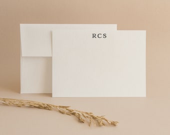 Personalized Stationery, Mens Notecards, Personalized Notecards, Thank you cards, Monogram cards, Corporate notecards, Simple notecards