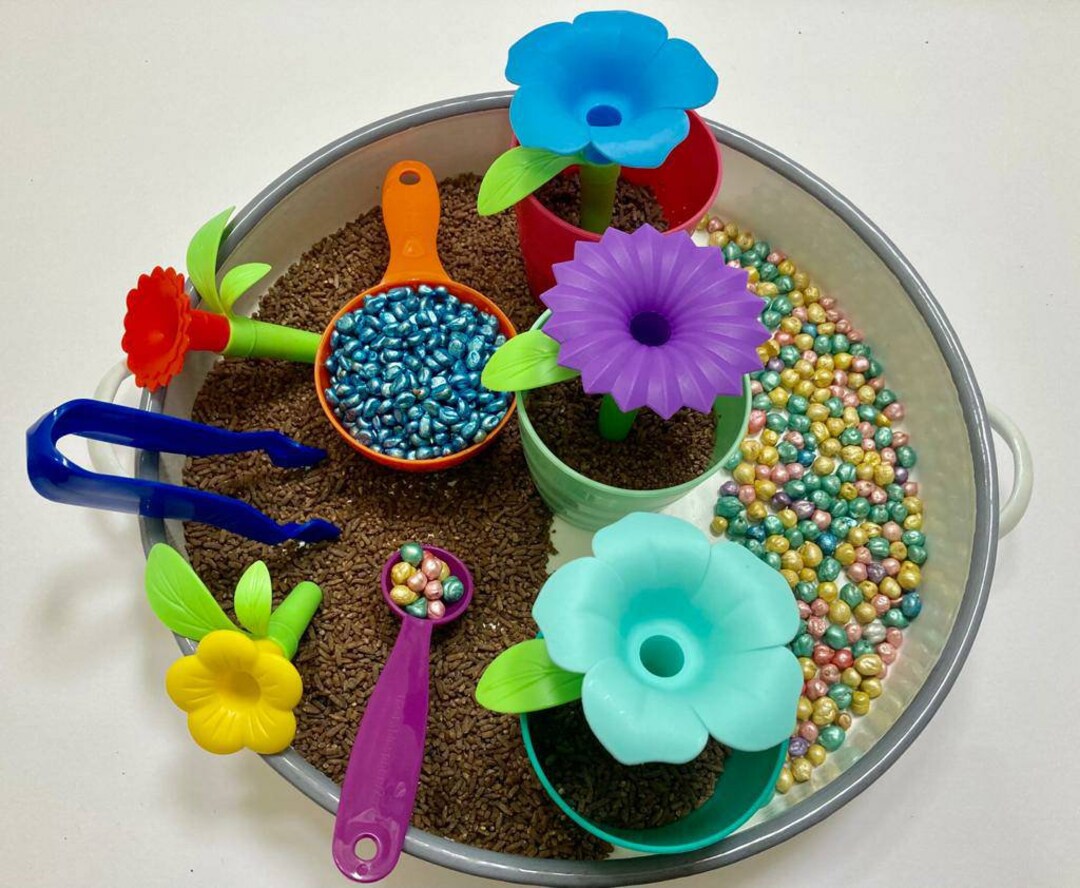 Flowers Sensory Kit Messy Sensory Play Etsy UK