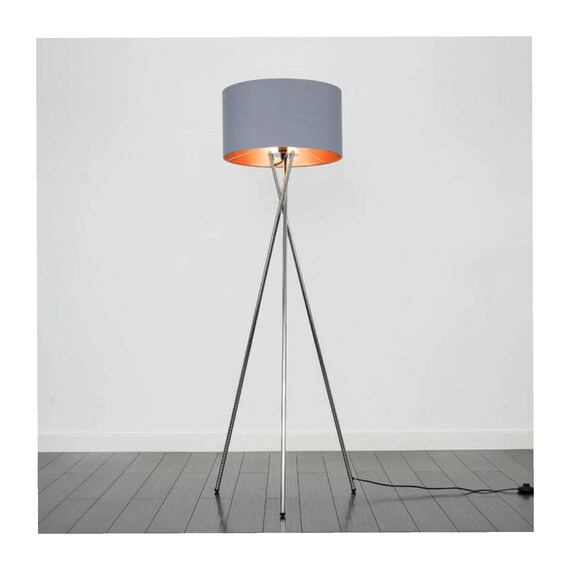Styles Luxury Large 153cm Industrial Tripod Floor Lamp Chrome Australia Styles Luxury Large 153cm Industrial, Industrial Floor Lamps Australia