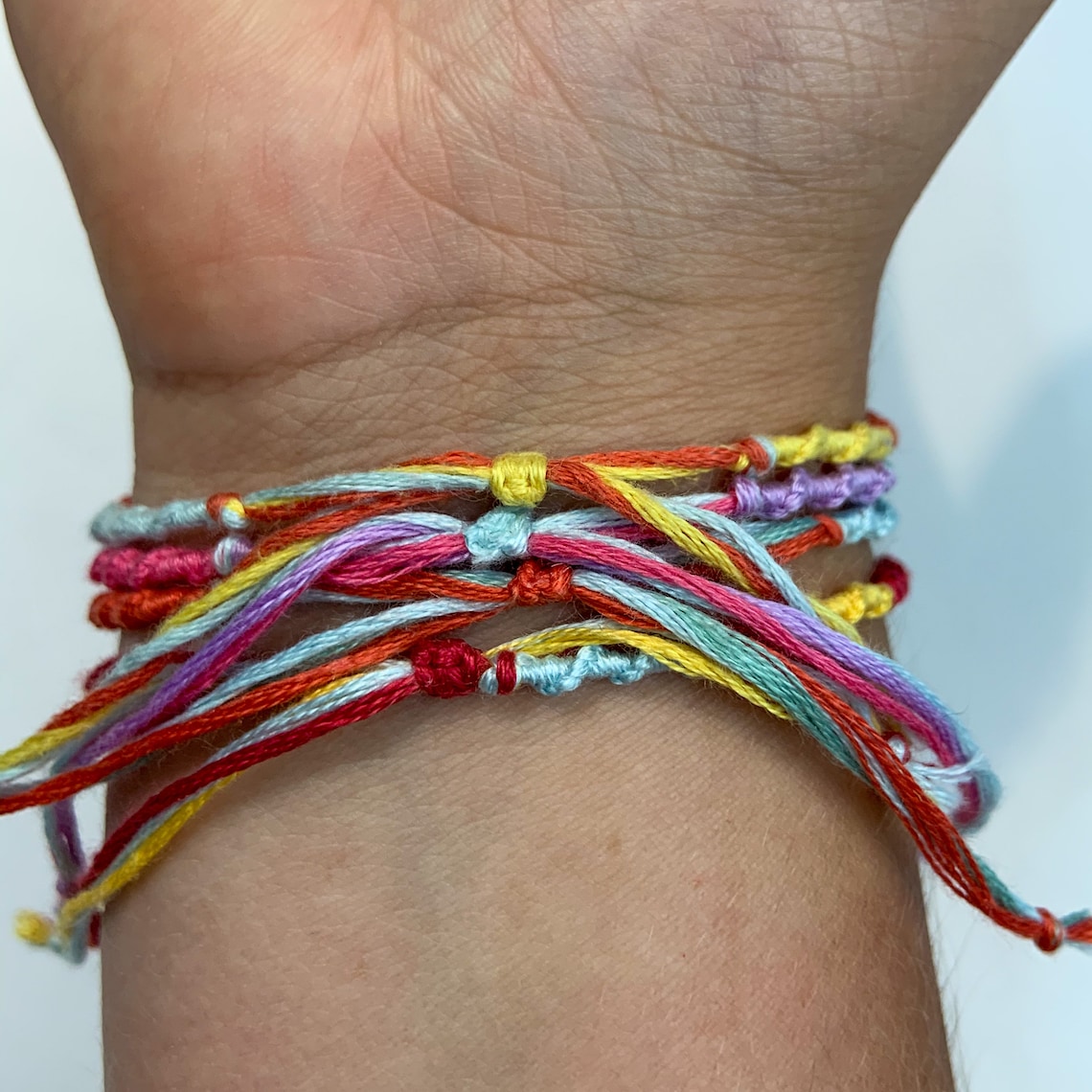 CUSTOM name/saying friendship bracelet Etsy