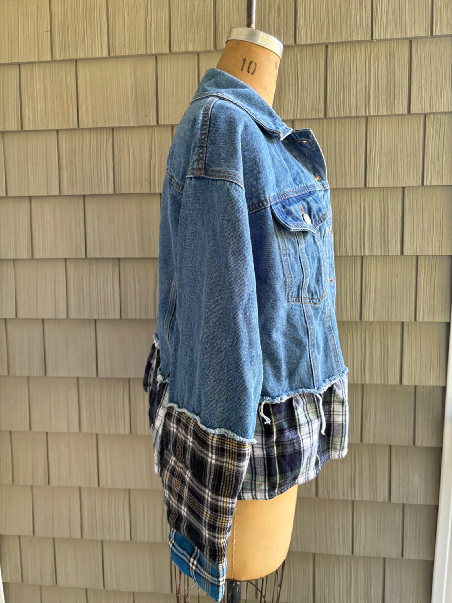 Upholstery Upcycled x Denim Jacket