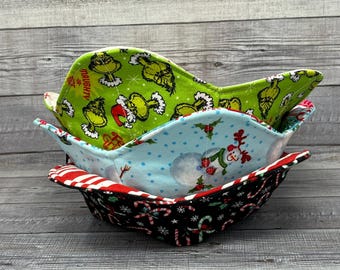 Christmas Bowl Cozies #2