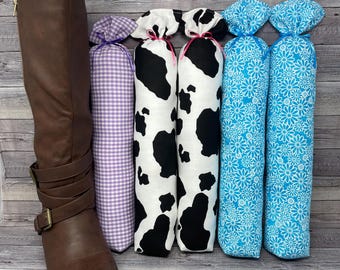 Cotton Boot Shapers: Boot Stand, Crease Prevention