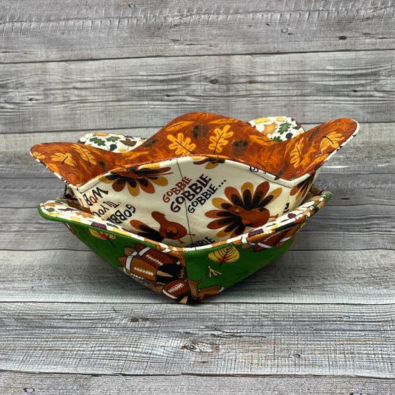 Fall and Thanksgiving Bowl Cozies