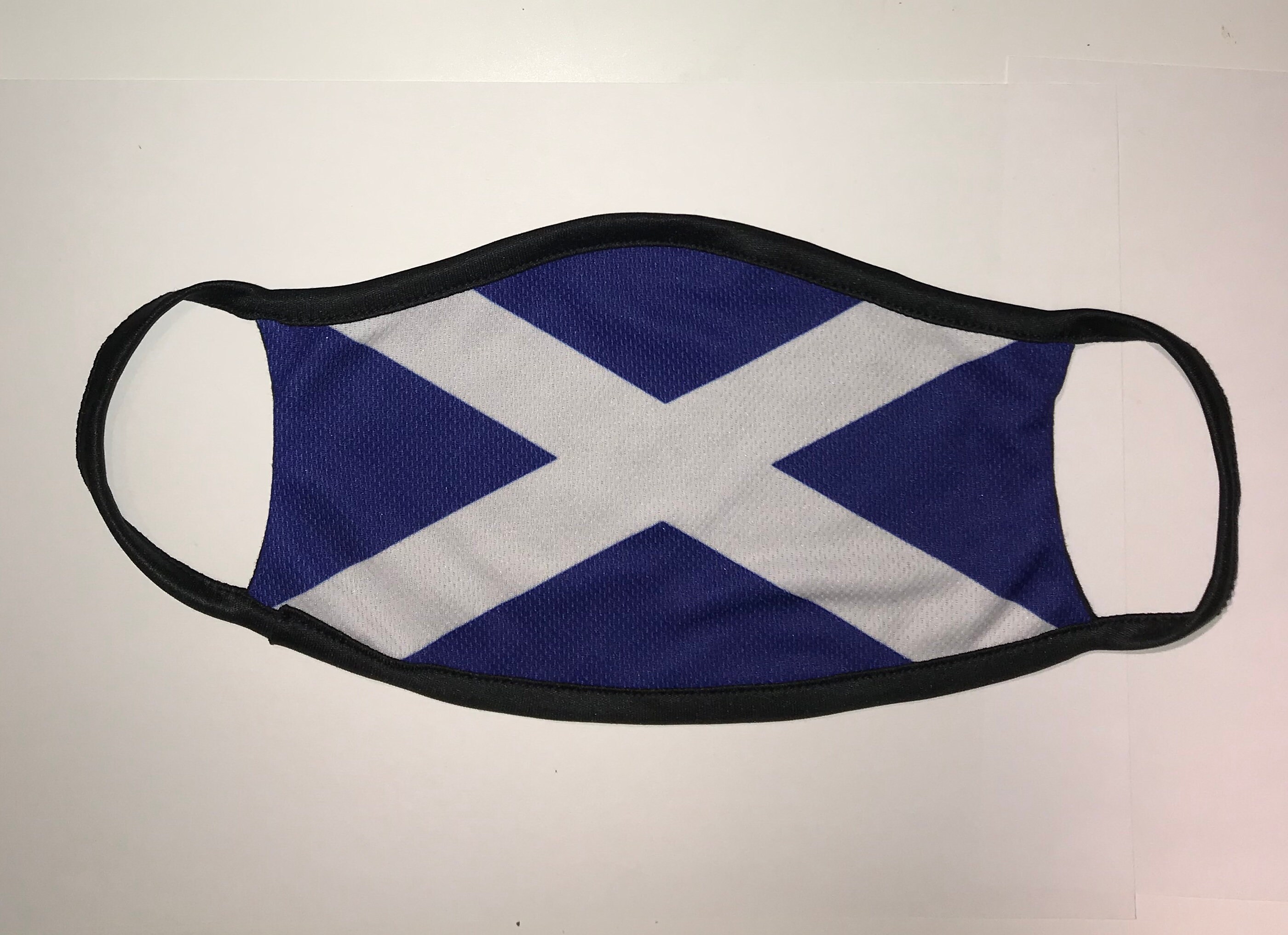 Scotland Flag Face Mask Scottish Etsy