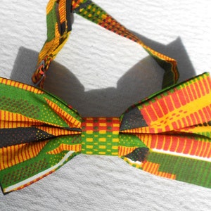 kente cloth bow tie