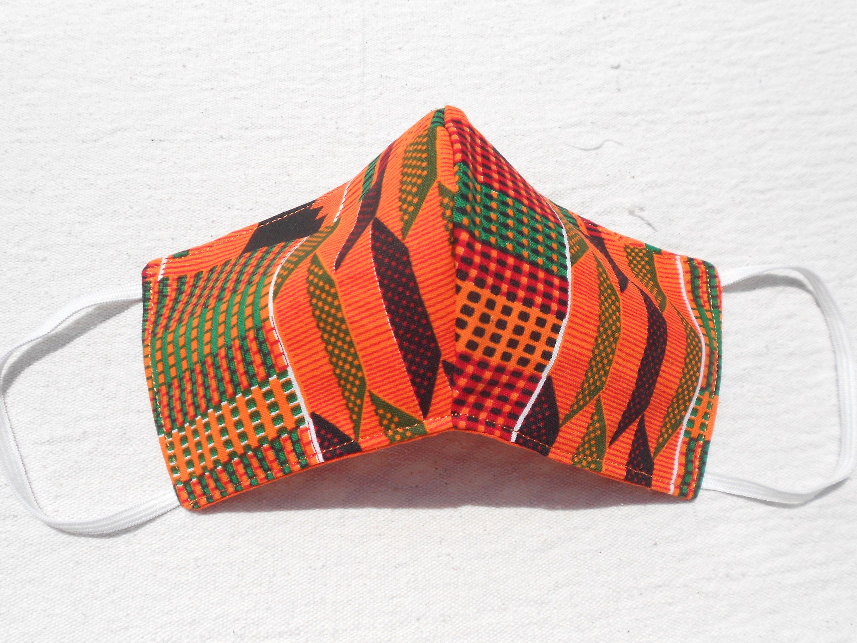Kente Cloth Mask Etsy