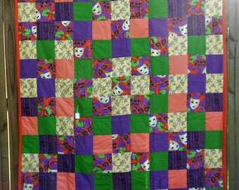 Mardi Gras Quilt Pattern Etsy