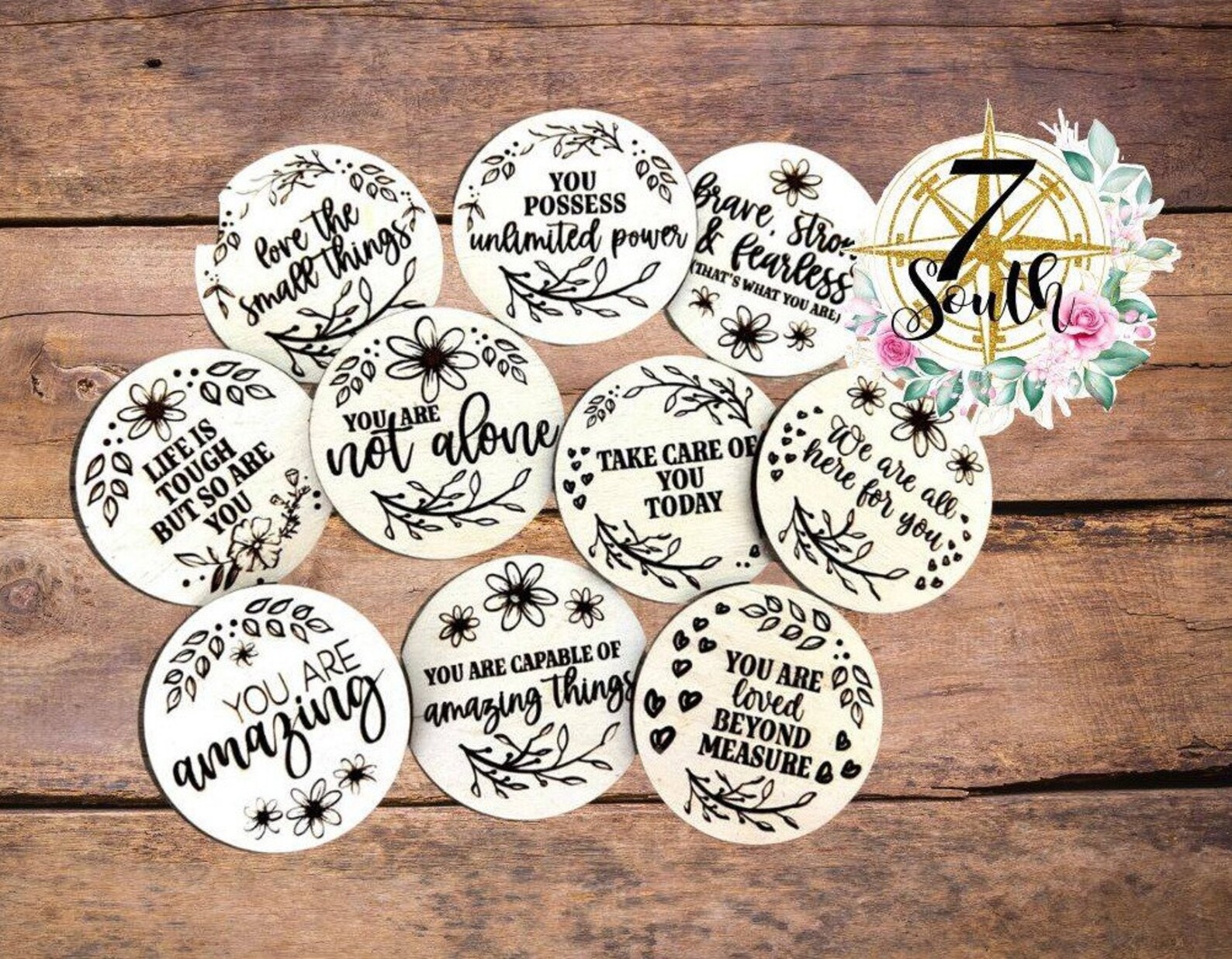 Positive Affirmation Tokens - Etsy