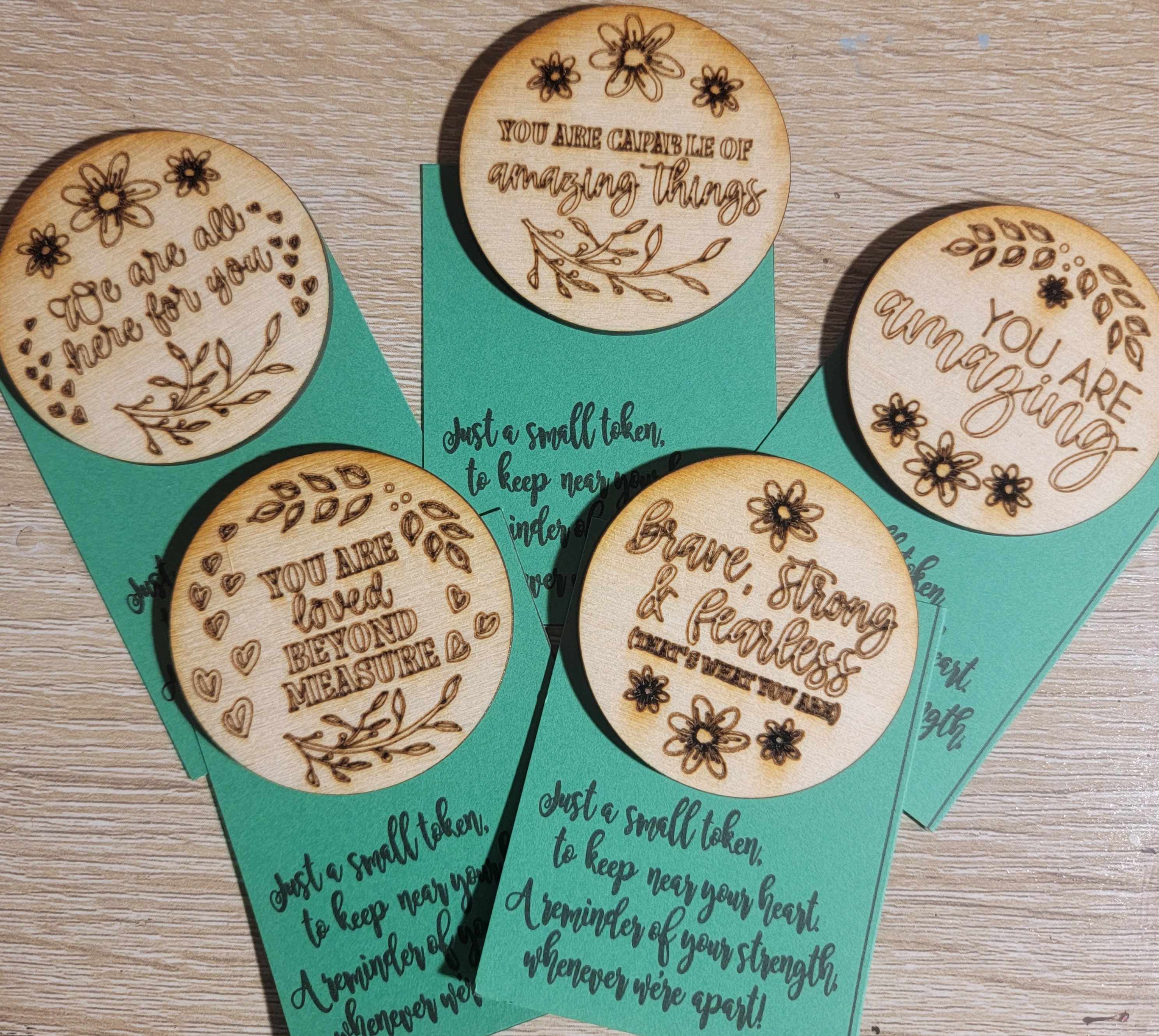 Positive Affirmation Tokens - Etsy