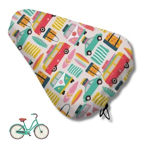 Waterproof Bike Seat Cover - Outdoor City Road/ Mountain Bike Saddle Rain Cover,  Protective Cover for Bike,  Surf and camper lovers gift