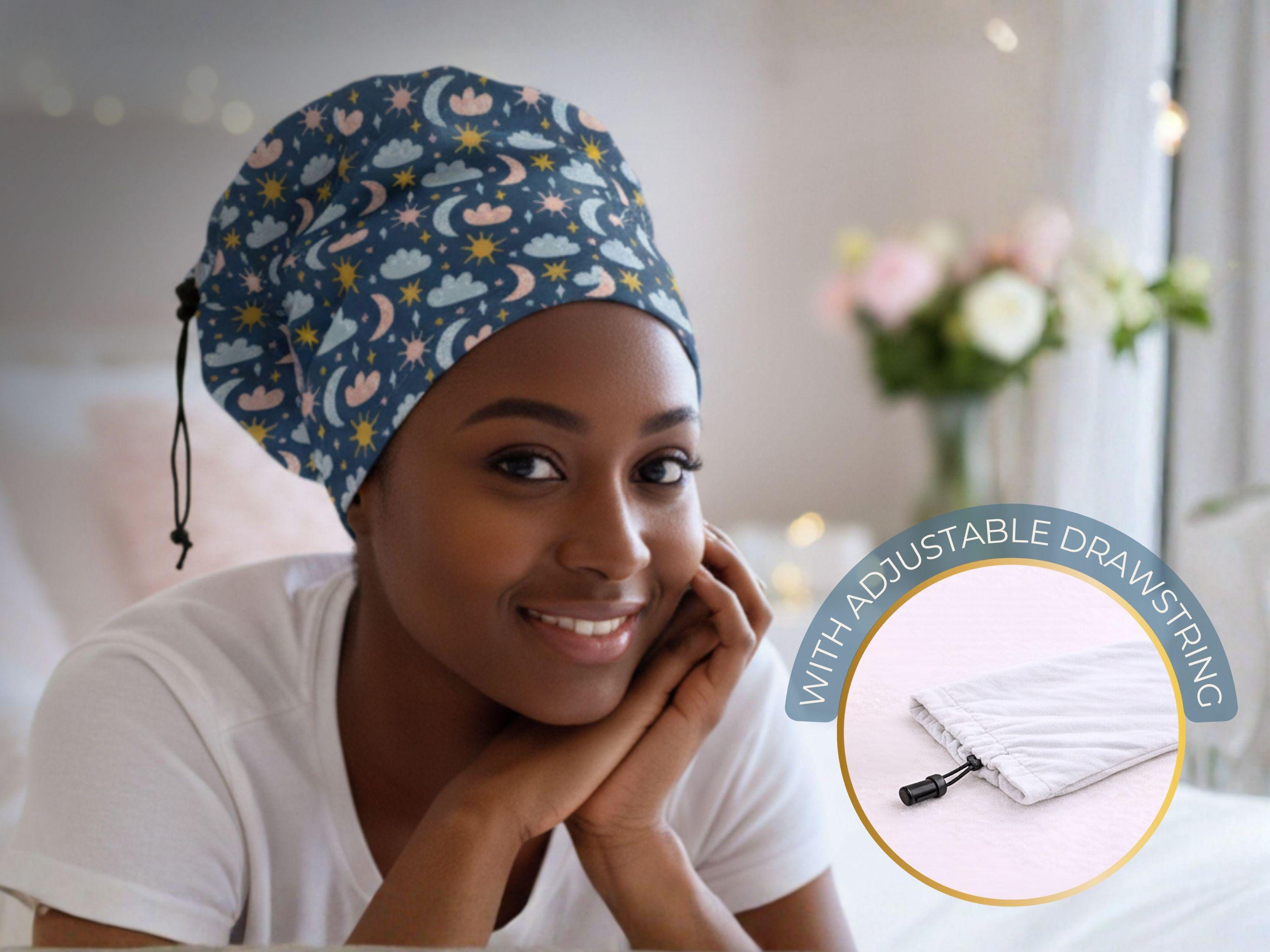 Curly Hair Buff Protector / Curly Method Cap for Sleeping With ...