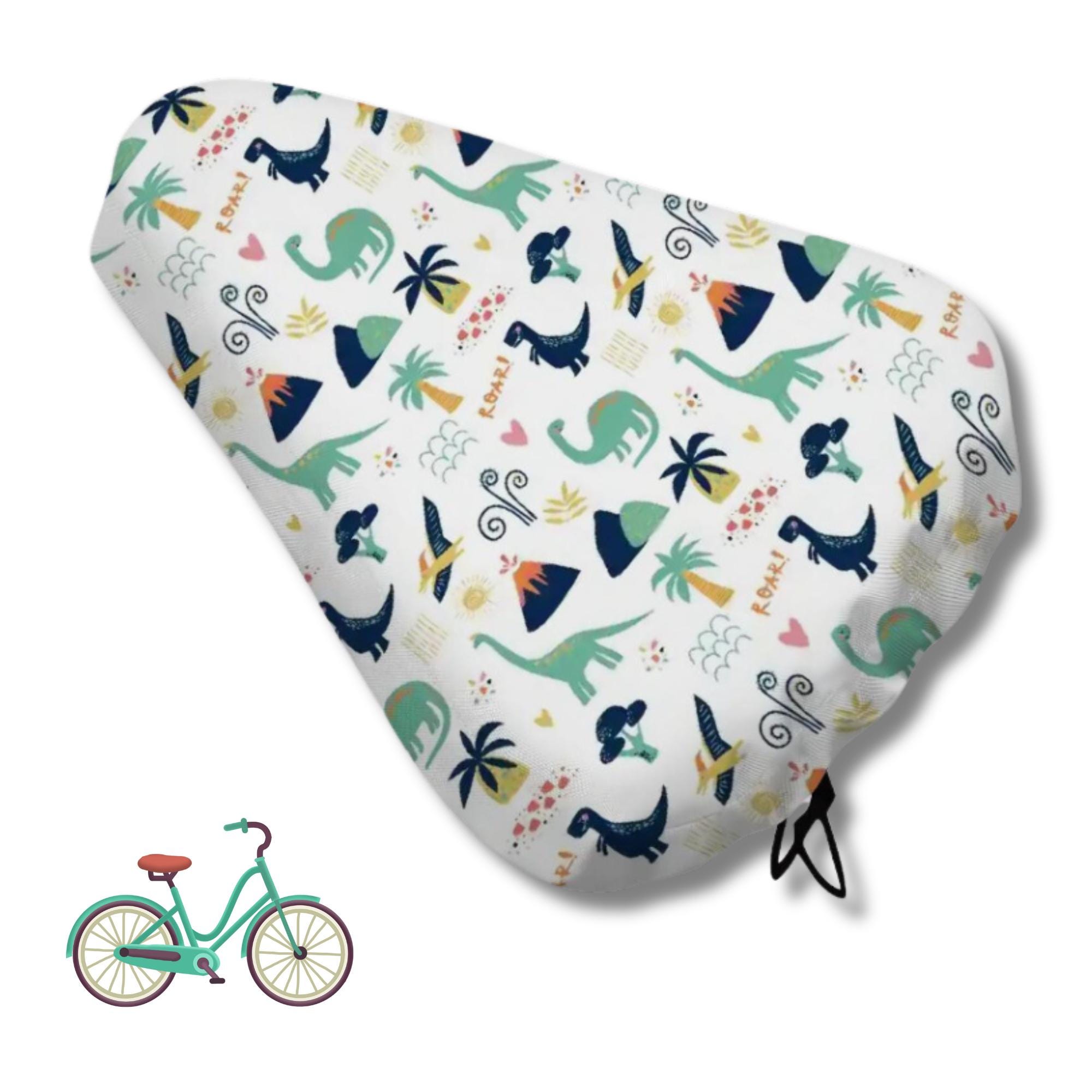 Waterproof Bike Seat Cover With Drawstring - Outdoor City Road
