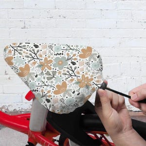 Waterproof Surf Protective Cover for Bike Saddle | Unique boho Gift for Cyclists, Gym Use, or Bike Rental as a Hygienic Measure